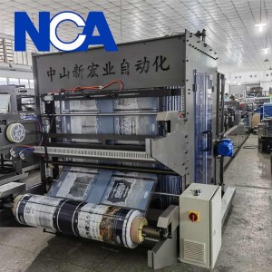 NCA600SHW 三边封焊手挽制袋机